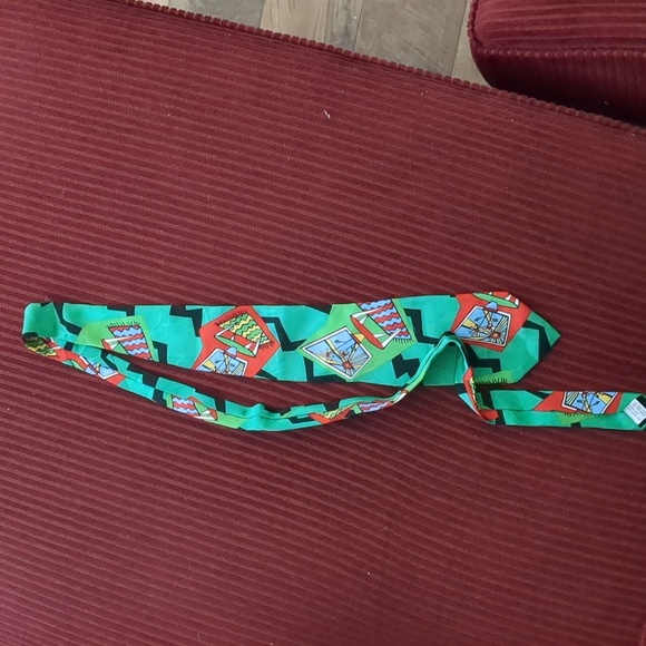 Memphis Milano G. Della Vittoria Silk Tie - Picture 5 of 7